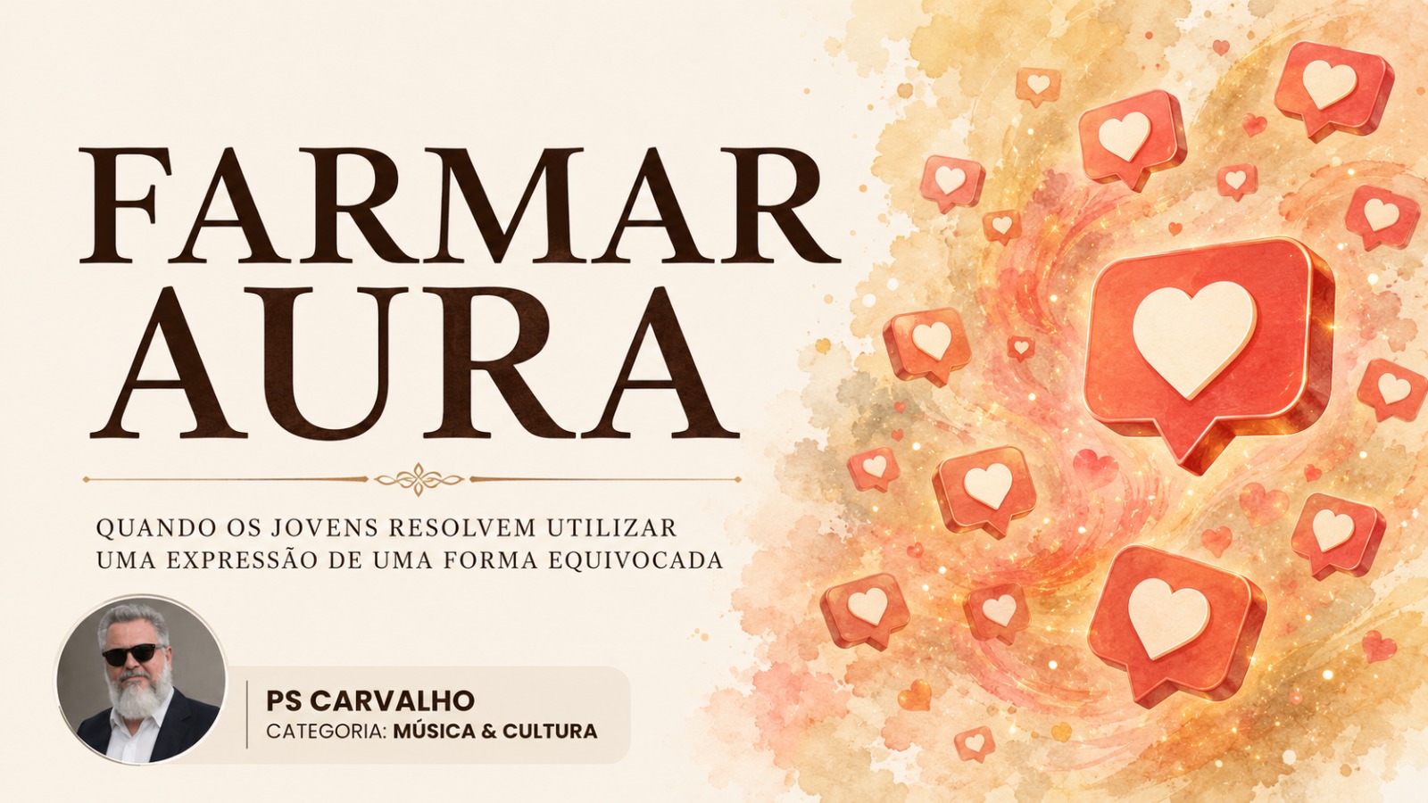 FARMAR AURA – QUANDO OS JOVENS RESOLVEM UTILIZAR UMA EXPRESSÃO DE UMA FORMA EQUIVOCADA