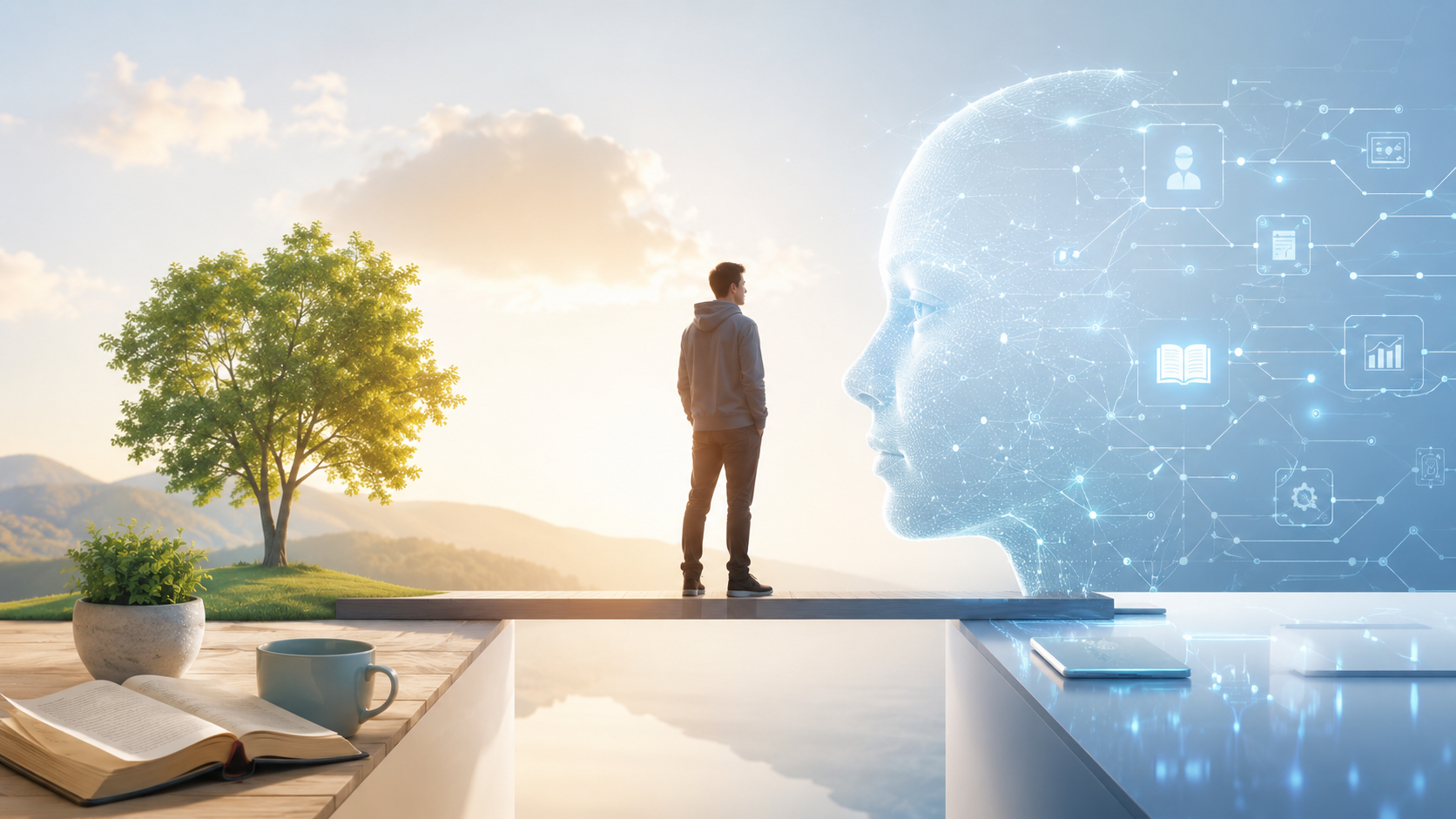 O Perigo Não É a Inteligência Artificial Virar Deus. É o Homem Esquecer que É Humano