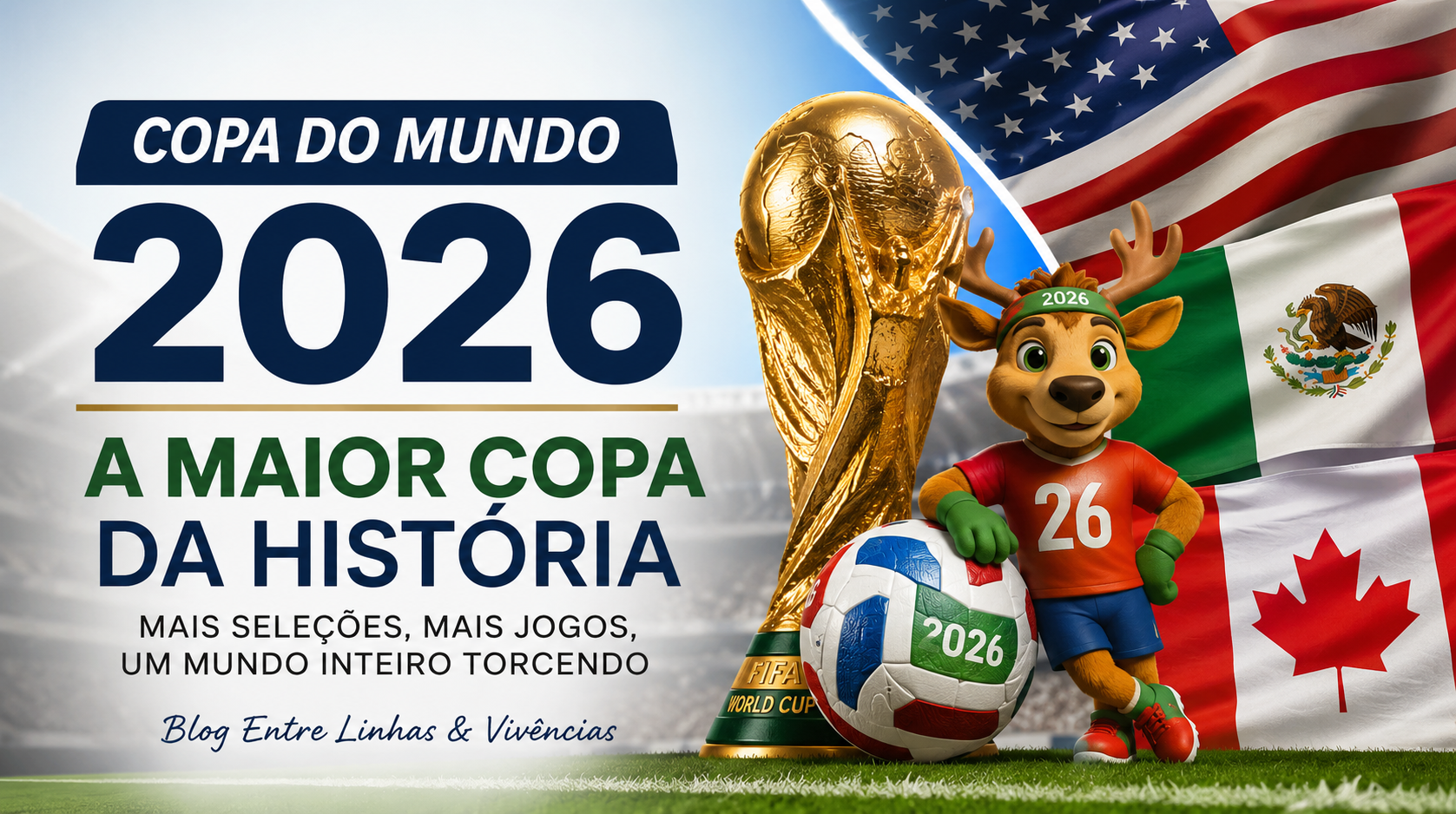 Copa do Mundo de 2026: A Maior de Todos os Tempos Já Está em Campo