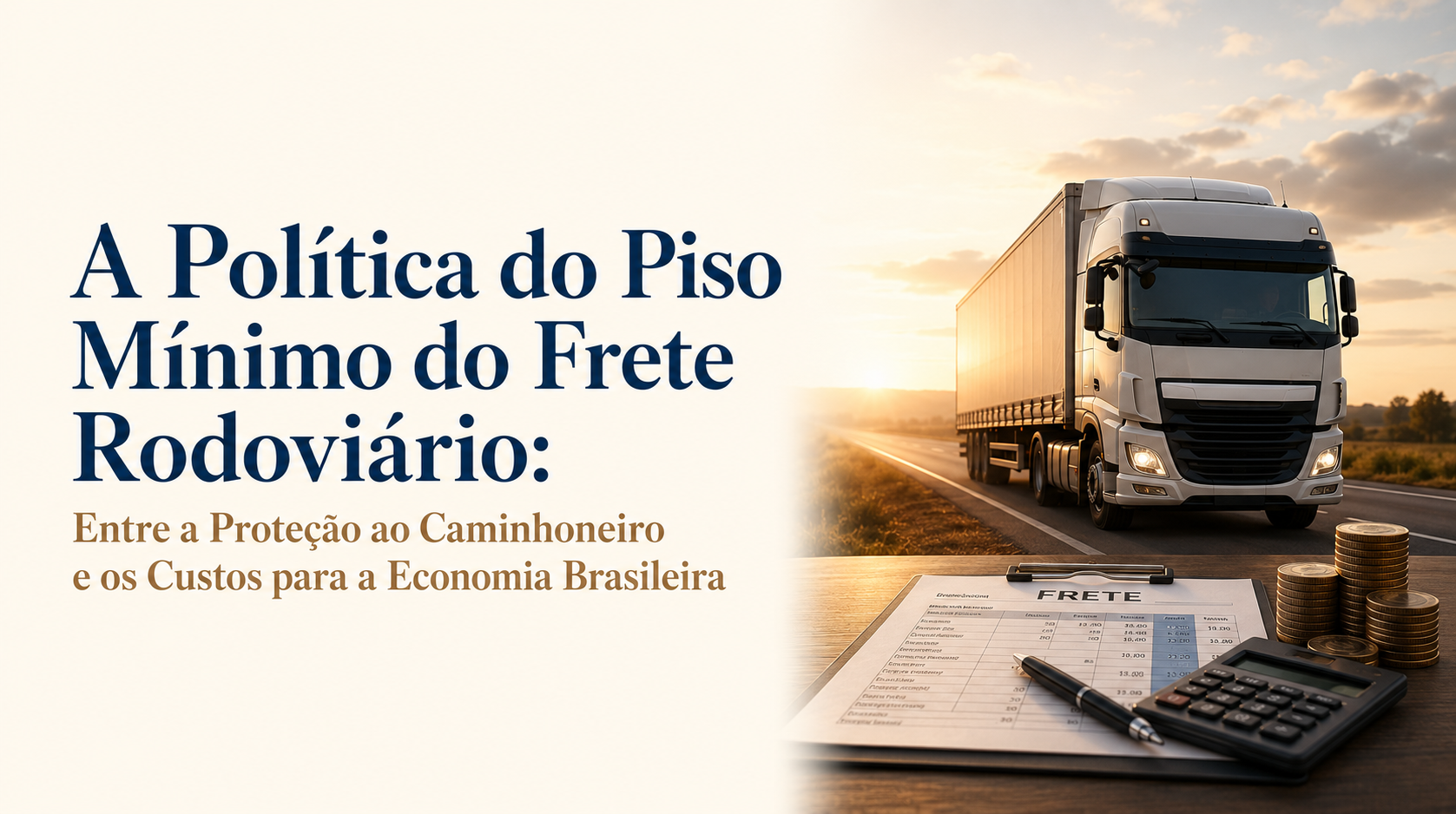 A Política do Piso Mínimo do Frete Rodoviário: Entre a Proteção ao Caminhoneiro e os Custos para a Economia Brasileira