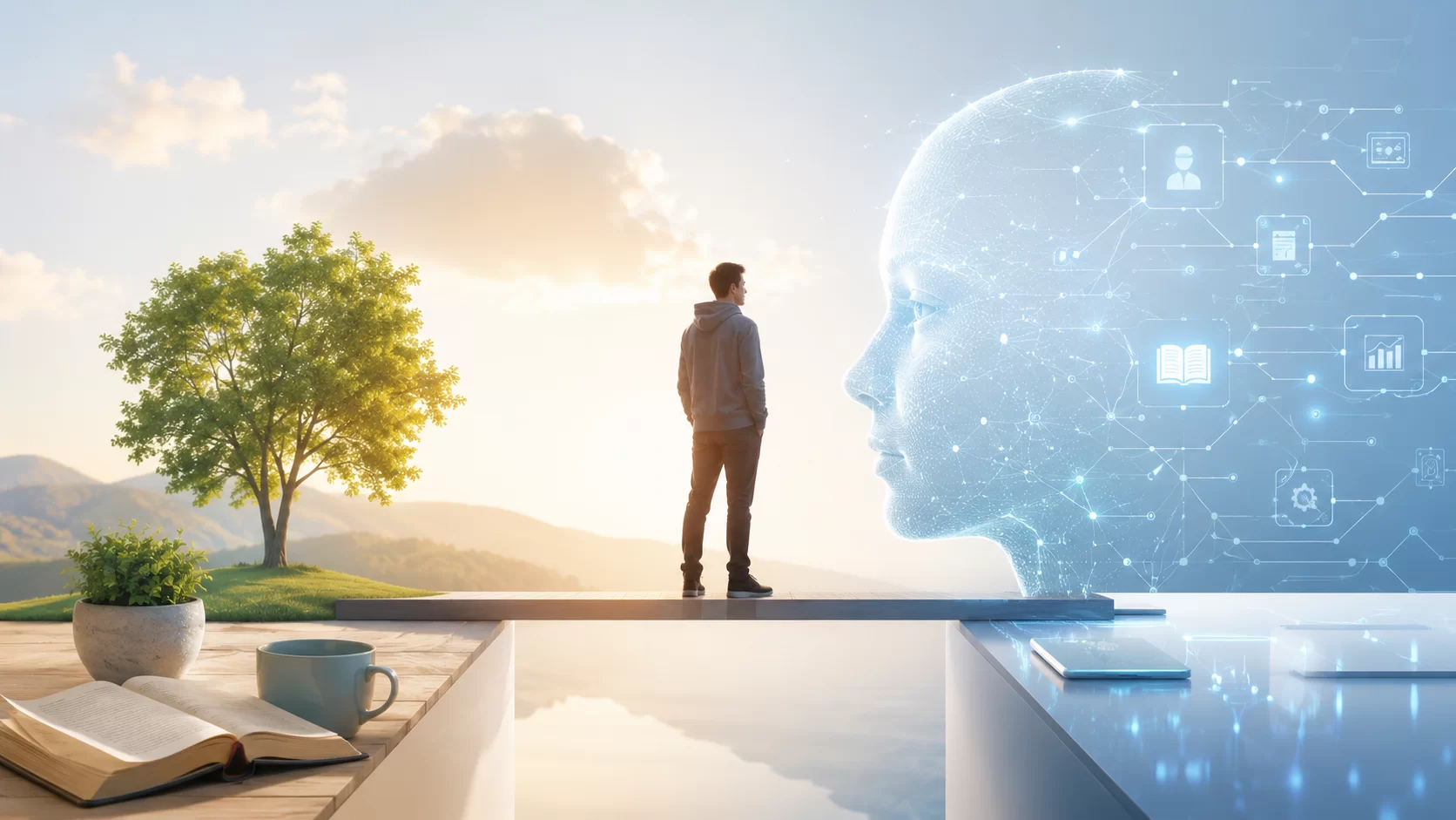 O Perigo Não É a Inteligência Artificial Virar Deus. É o Homem Esquecer que É Humano