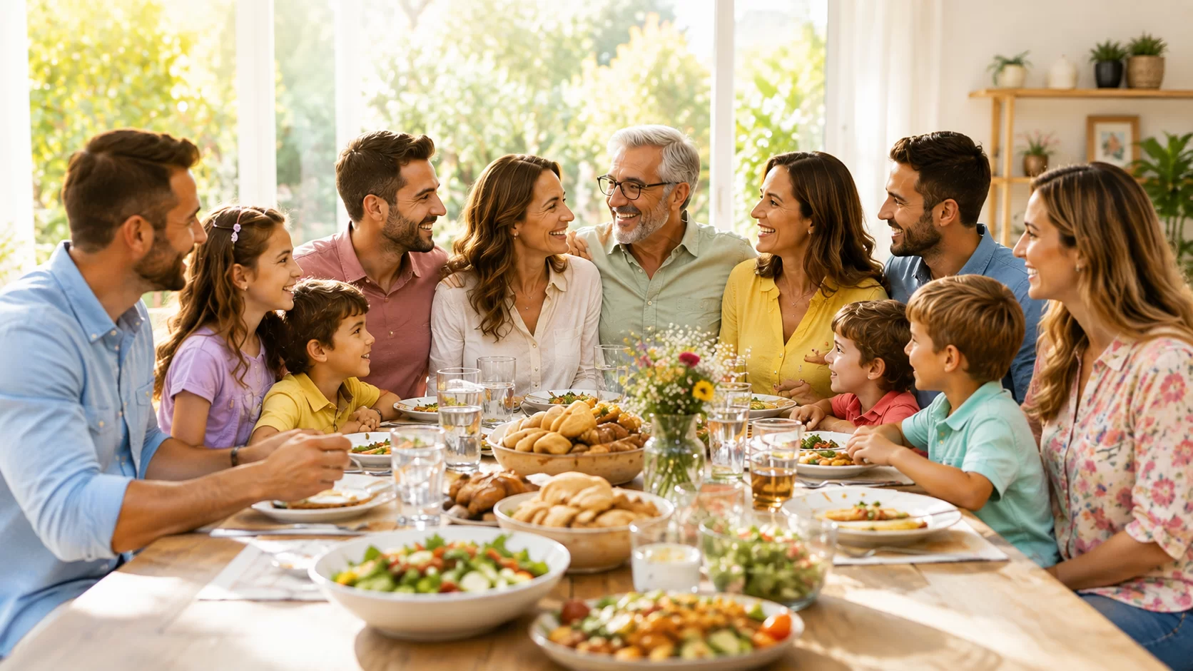 Quando Olho para Minha Família Reunida, Sinto-me um Homem Realizado